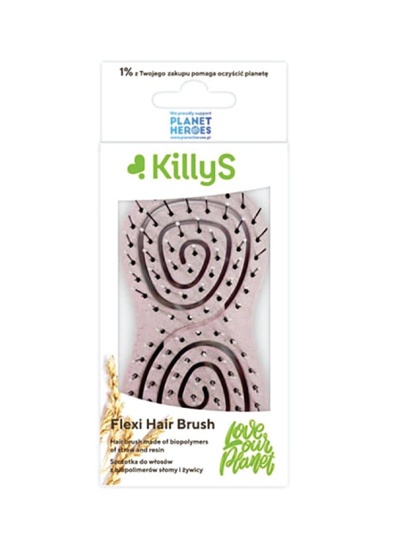 KillyS FLEXI HAIRBRUSH – Love Our Planet - Image 1